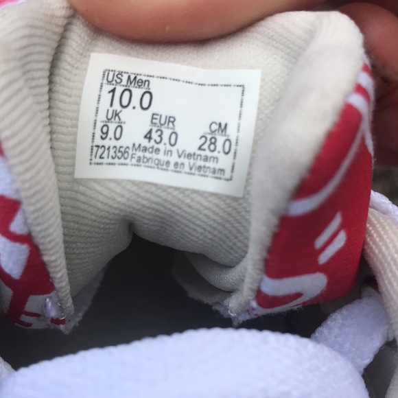 Mens Red Vans🌹 - Picture 4 of 4